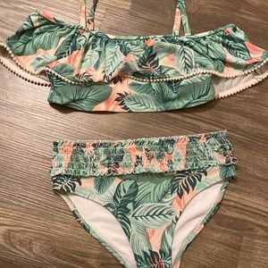 Girls swimsuit for kids. Worn once.